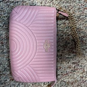 Coach Wristlet Pink NEW